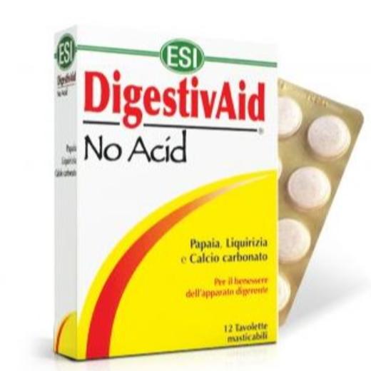 ESI® No Acid-Stop Lúgosító-savlekötő tabletta 12 db